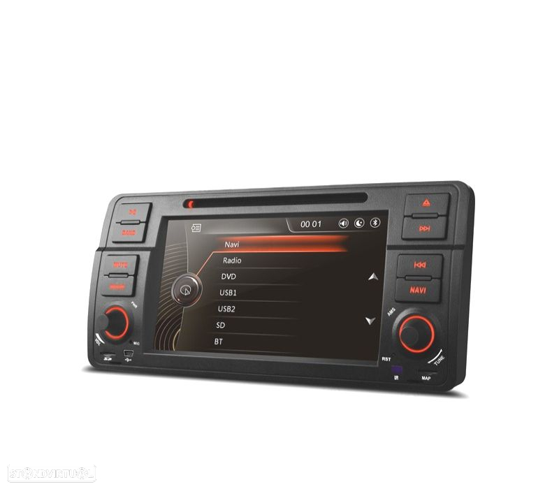 AUTO RADIO 2DIN 7" PARA BMW SERIE 3 E46 98-06 USB GPS TACTIL HD TIPO OEM - 3