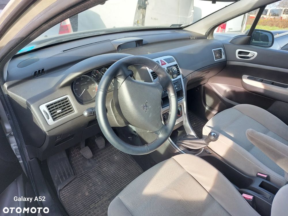 Zderzak PEUGEOT 307 KOMBI LIFT 1,6D 07R. lampy,maska,drzwi,klapa..... - 5