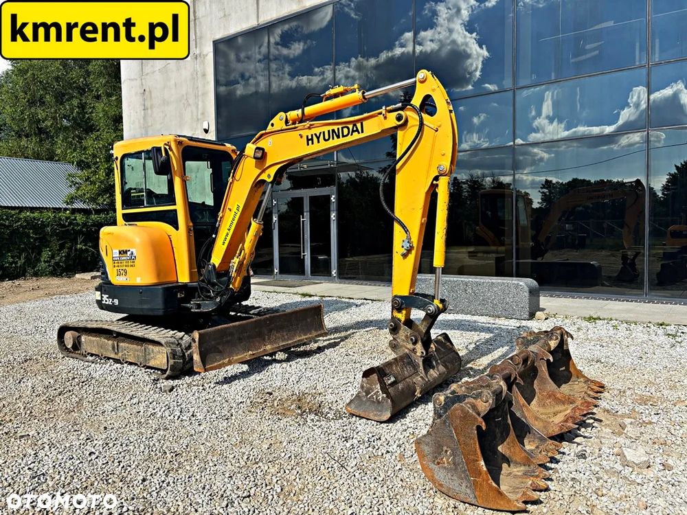Hyundai ROBEX 35Z-9 MINI-KOPARKA 2015R. MTH: 3994 | JCB 8040 8050, 51, 55, VOLVO ECR 48 KOMATSU PC50, CAT 305, KUBOTA KV - 6