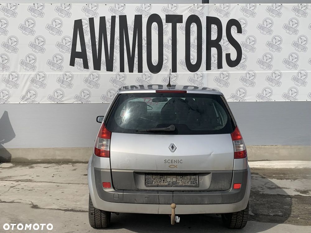 RENAULT SCENIC 2006 *SAMOCHÓD NA CZĘŚCI* 4941 MASKA, LAMPA, DRZWI, LUSTERKO, ZDERZAK, GRILL, BŁOTNIK, KLAPA, BELKA, DESKA, FOTELE, KANAPA, ĆWIARTKA KIEROWNICA, TARCZE, ZACISKI, ZAWIESZENIE, KOMPLETNY PRZÓD, KOMPLETNY TYŁ, LICZNIK, ZEGARY, PRAWE LEWE PRZÓD TYŁ - 2