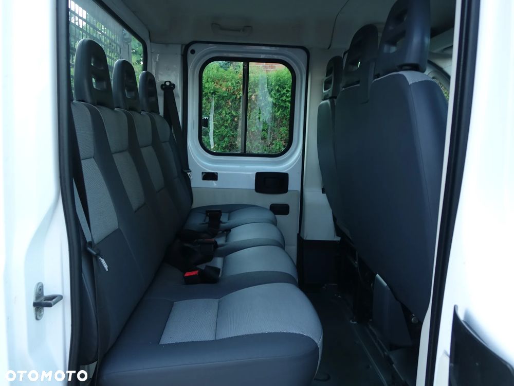 Fiat Ducato 2.3 130KM 7-osobowy DOKA brygadówka skrzynia ładunkowa - 14