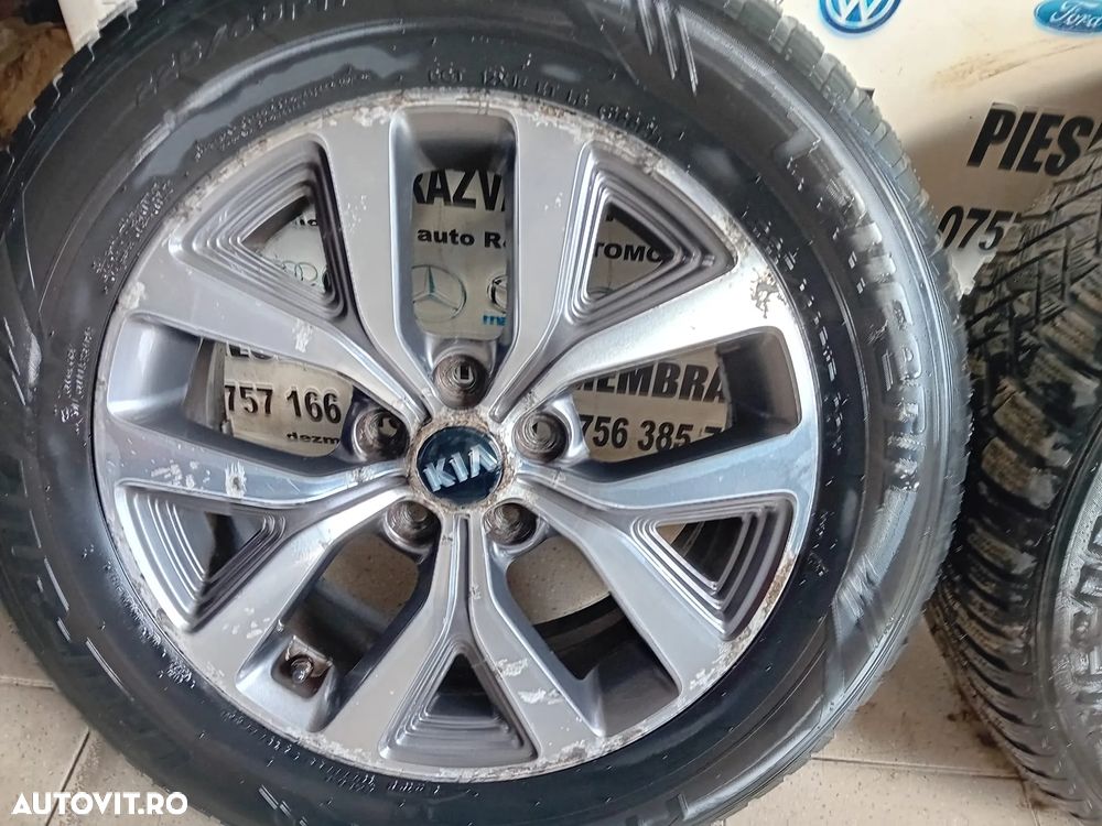 Set 5 Jante Aluminiu R17 Kia Sportage Hyundai IX35 Nissan Dacia Suzuki 5x114.3 225/60R17 - 9