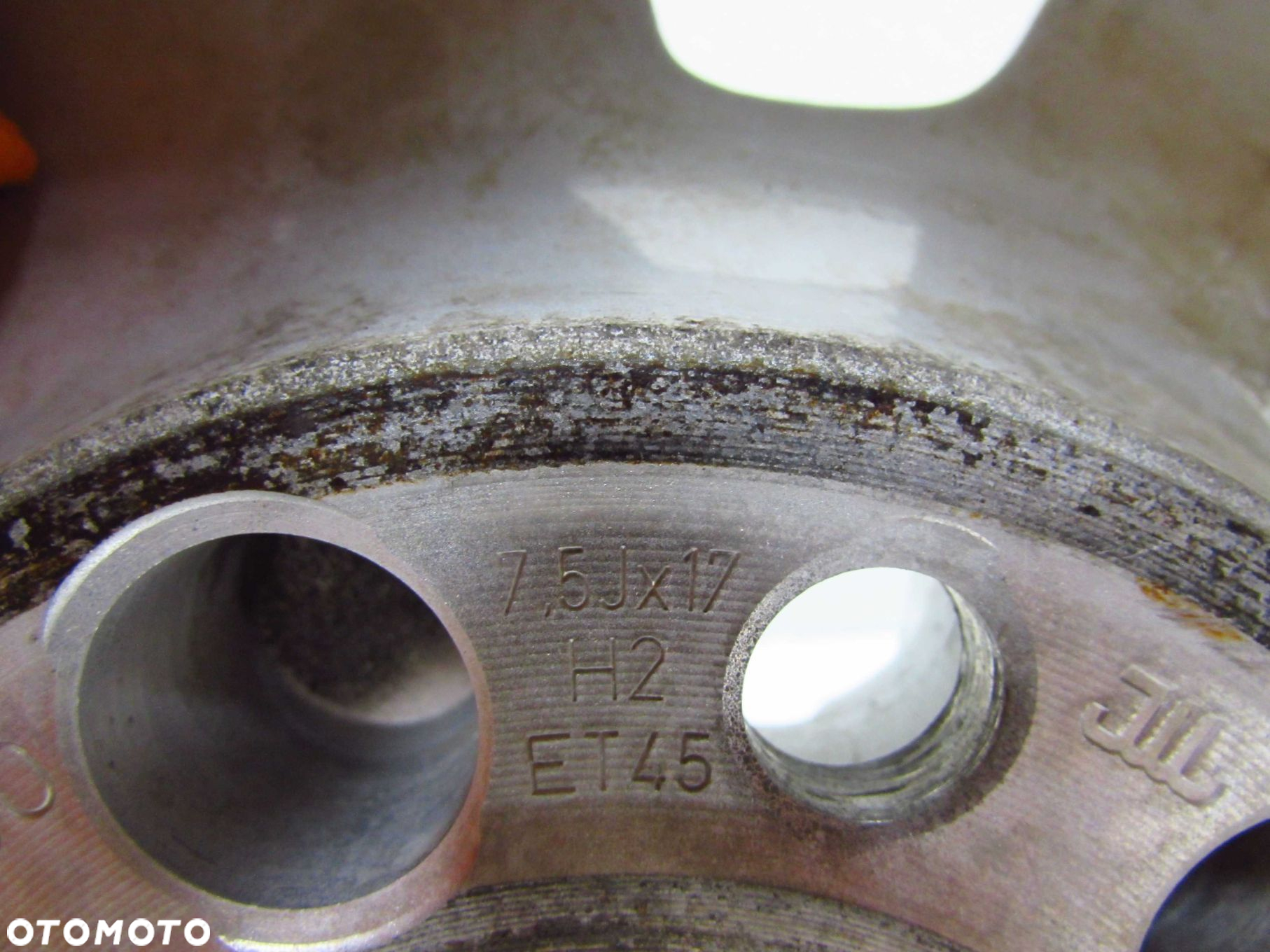VW AUDI 5X112 17'' ET45 7,5Jx17 H2 FELGA ALUMINIOWA ORG ZAPAS 4F0601025CB - 10