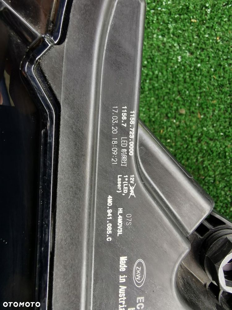 audi q7 lift laser komplet lamp przednich 4m0941086c, 4m0941085c - 12