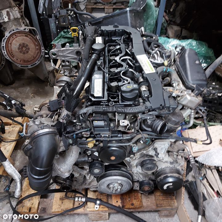 SILNIK KOMPLETNY 220CDI MERCEDES C W204 E W212 W207 651911 LIFT 2013ROK 80,000KM PRZEBIEG M22 MOTOR - 1