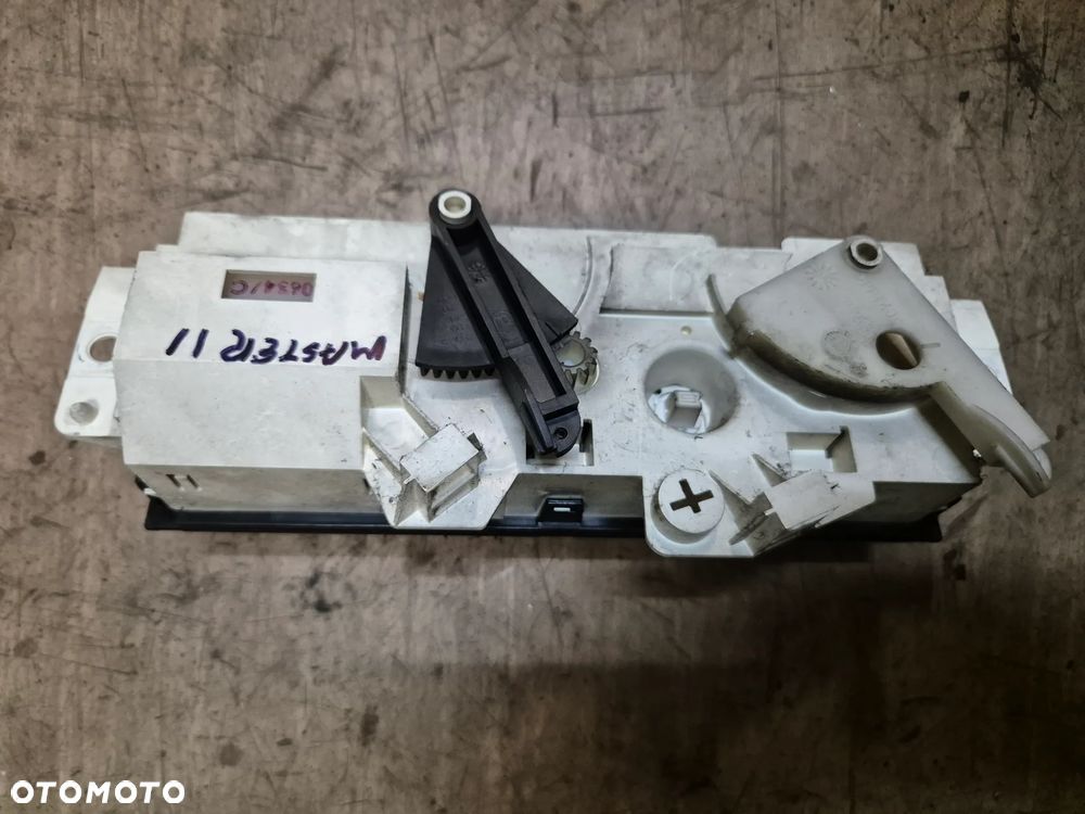 PANEL OGRZEWANIA WENTYLACJI MASTER MOVANO INTERSTAR MASCOTT 04-10r. - 2