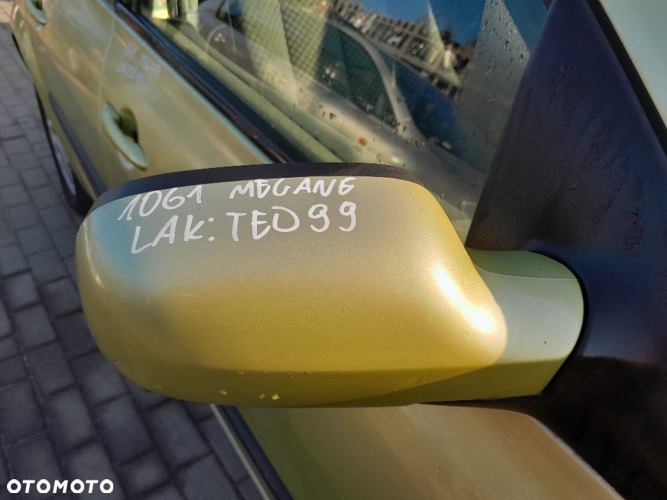 Lusterko Prawe Renault Megane II Kolor: Ted99 - 4