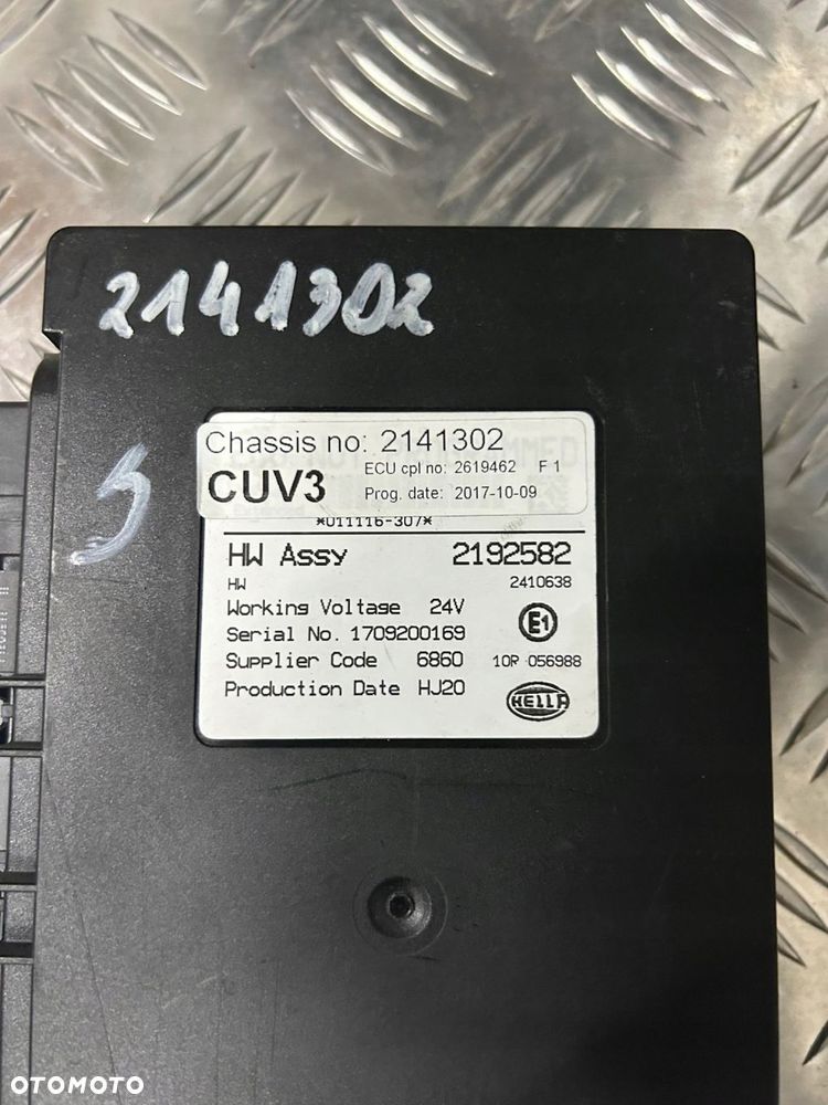 KOORDYNATOR STEROWNIK ŚWIATEŁ VIS CUV 3 SCANIA NTG - 2