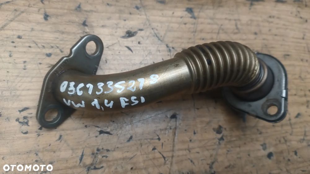 VW SEAT SKODA 1,4 FSI BKG rura EGR 03C133521S - 1