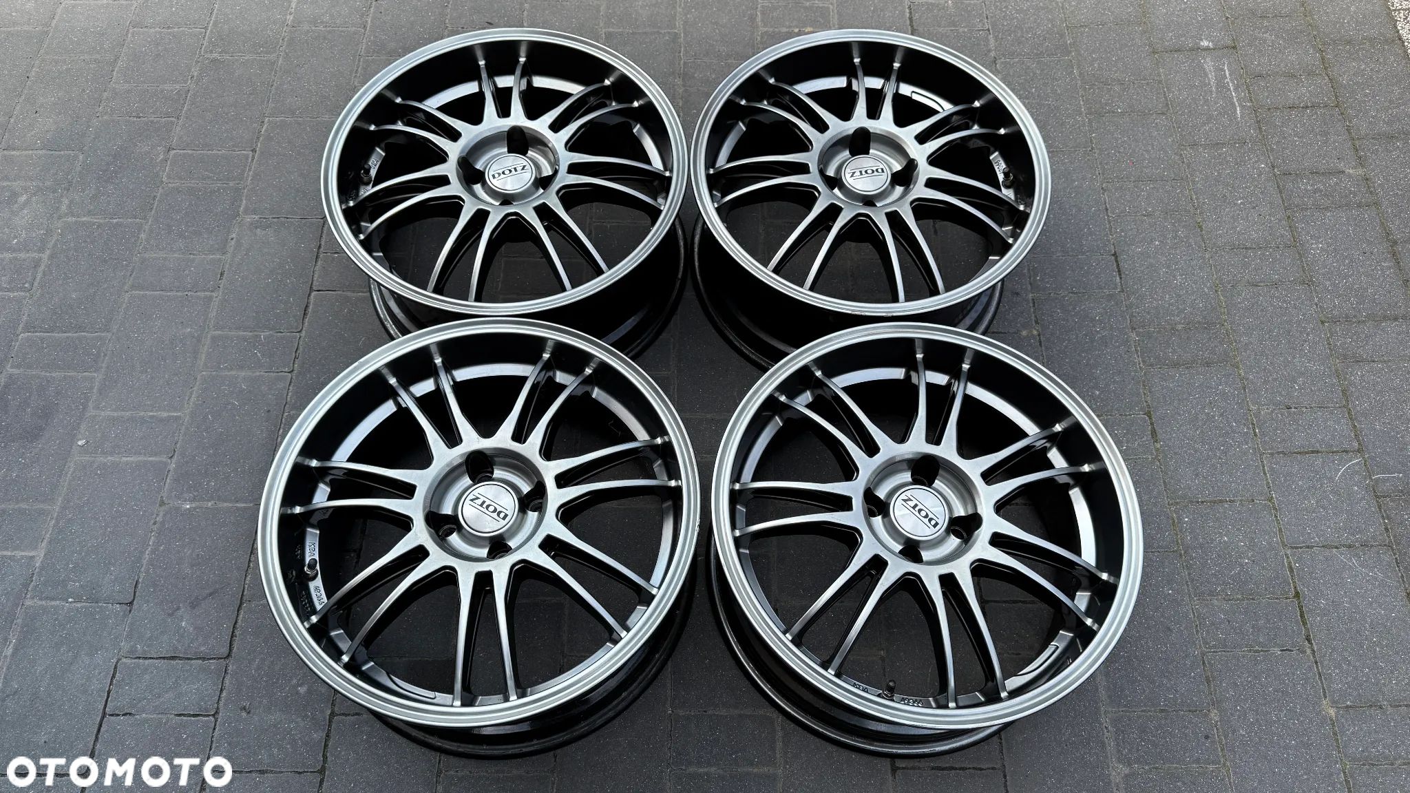 Felgi Aluminiowe KBA DOTZ r18 4x108 ford volvo kola et25 8J - 1