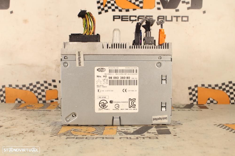 Rádio De Navegação Peugeot 308 Ii  9809336080 / 98 093 360 80 - 4