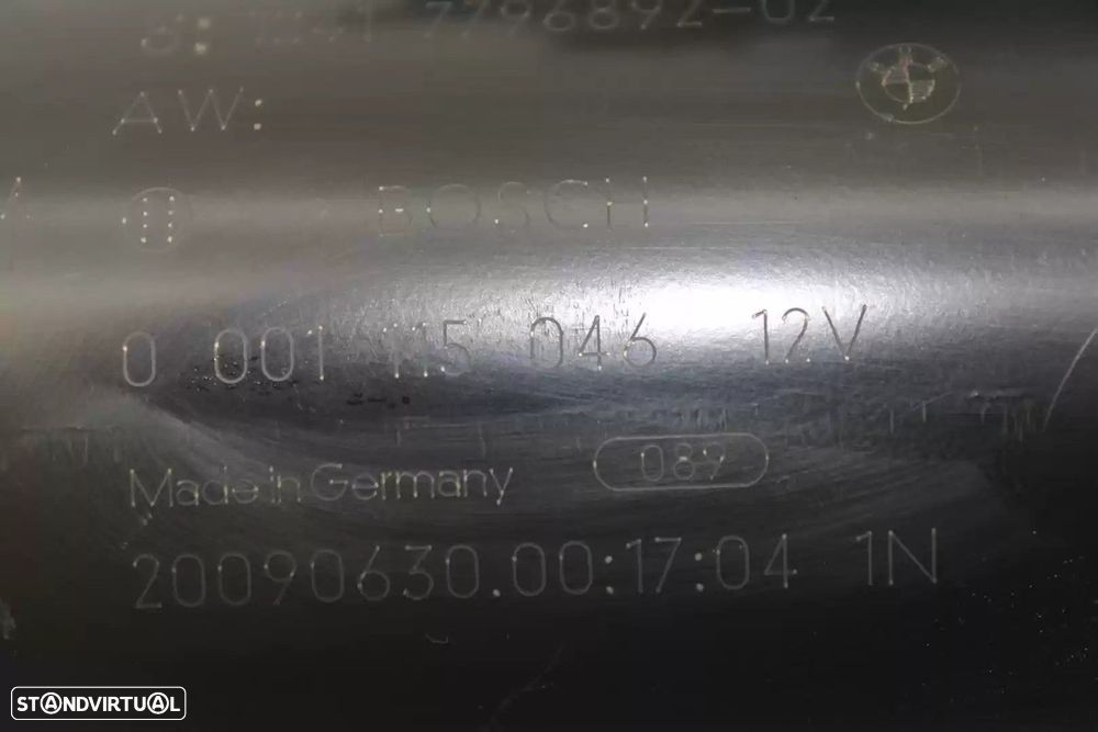 MOTOR ARRANQUE BMW X5 2009 -12417796892 - 4