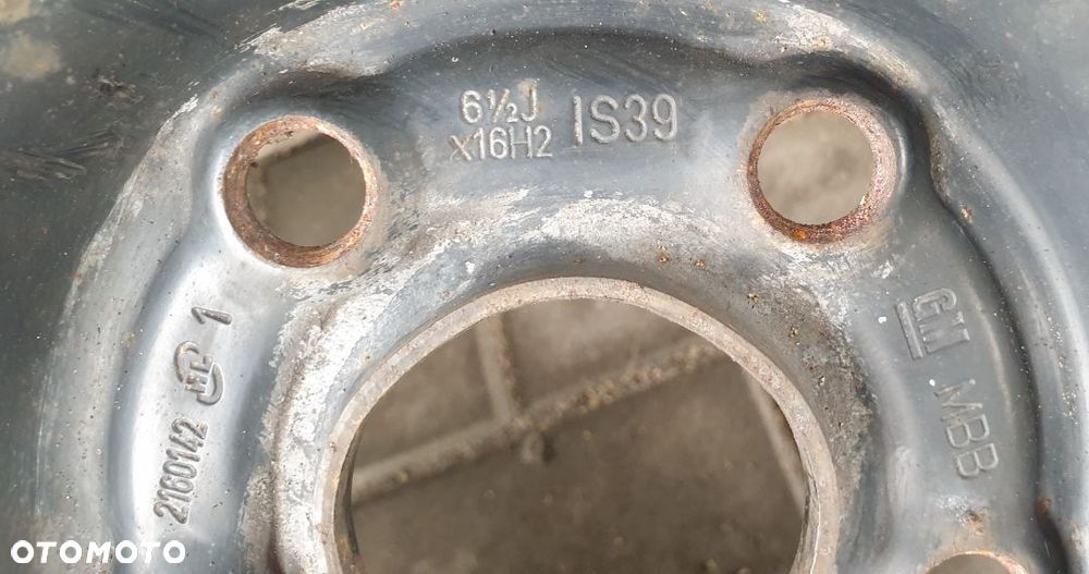 FELGI STALOWE 16" 5X105 OPEL ASTRA IV KOMPLET - 7