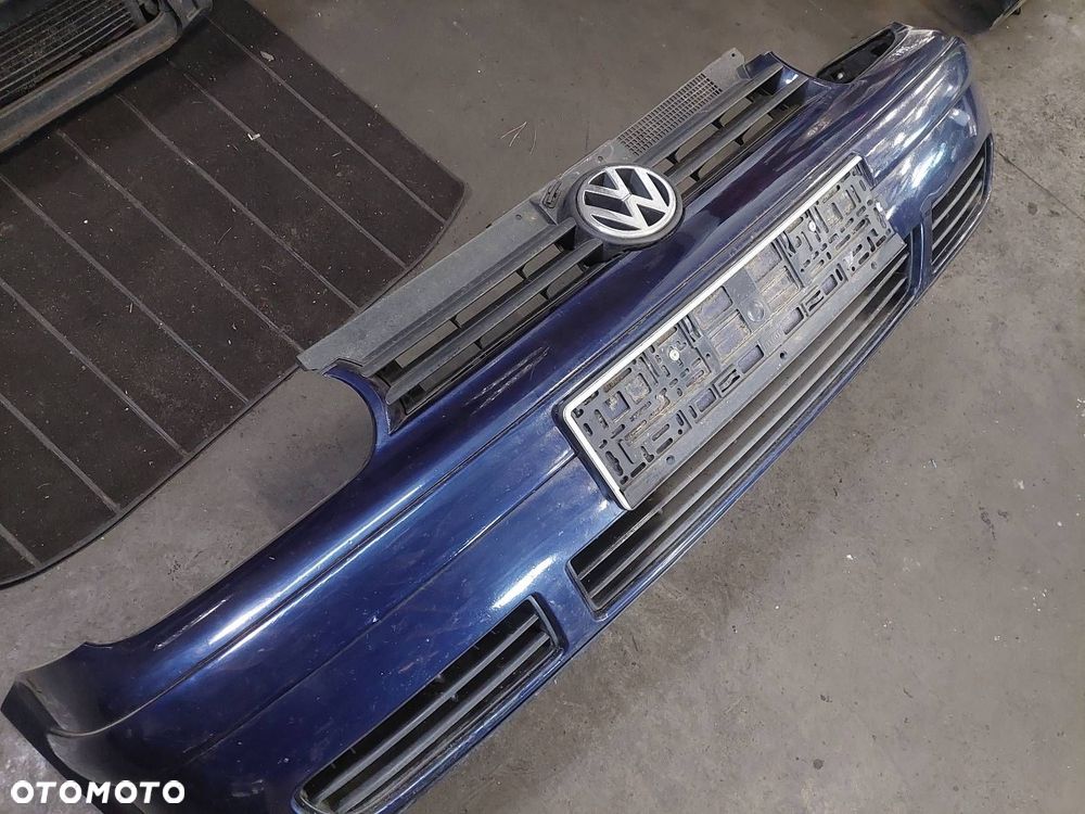 KOMPLETNY PRZÓD MASKA ZDERZAK LAMPA PAS PRZEDNI VW GOLF IV LB5N - 4