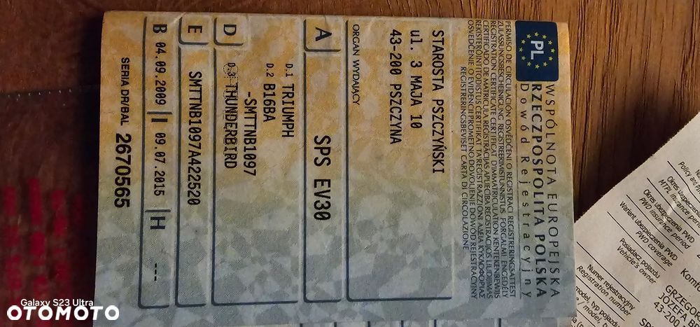 Triumph Thunderbird - 3