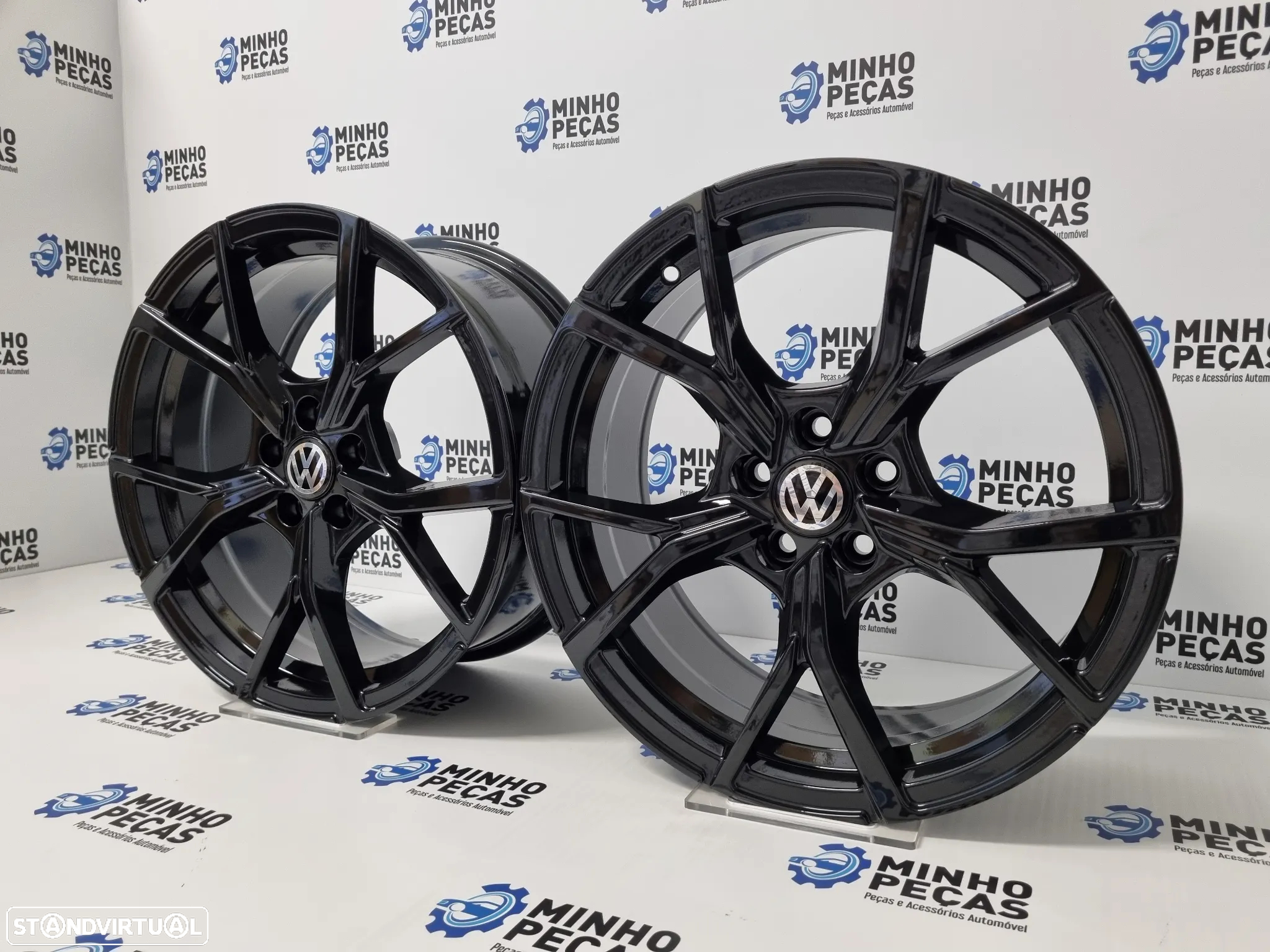 Jantes New Golf R 2021 em 17 (5x100) Preto Brilho - 2