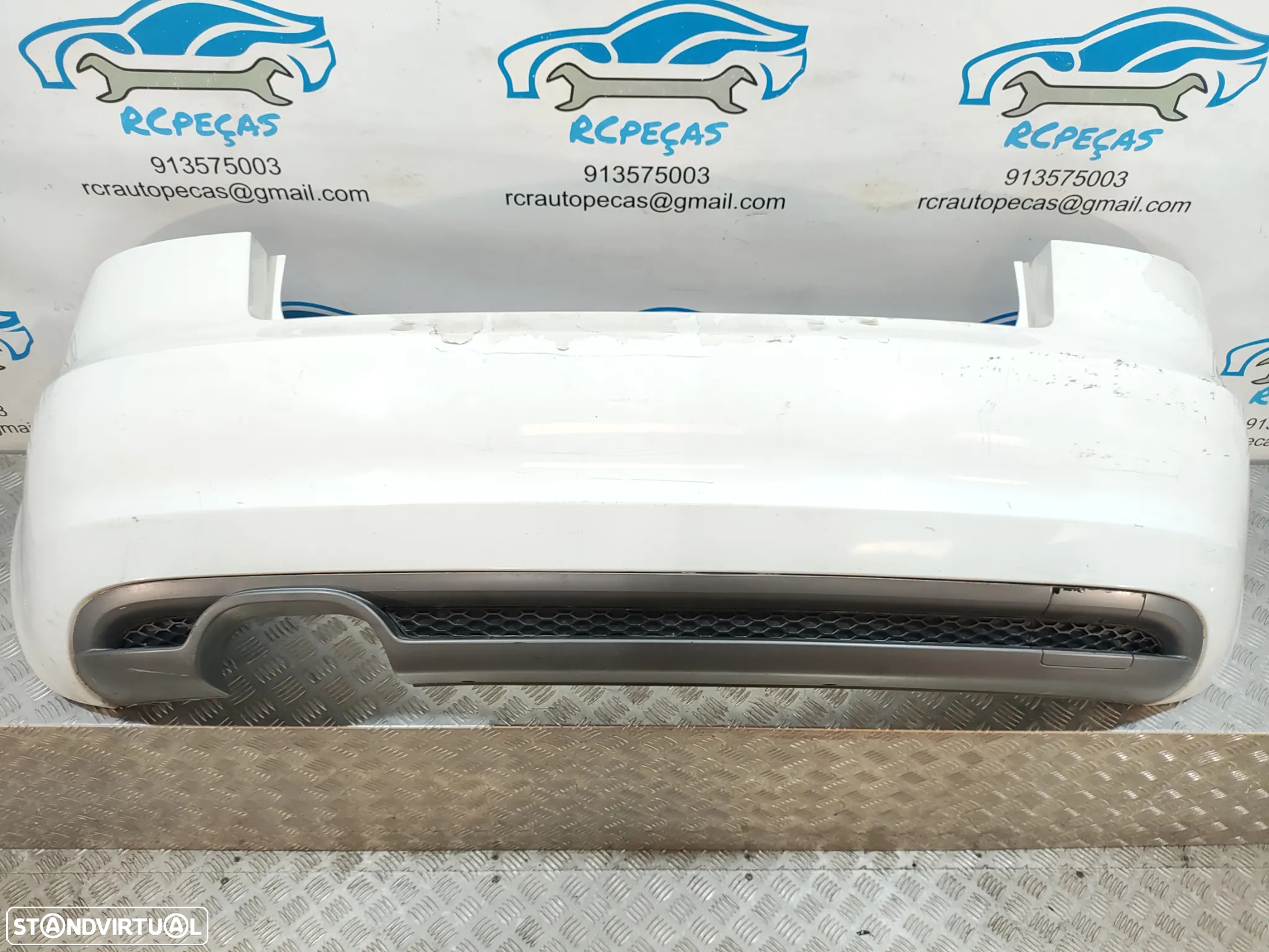 - PARACHOQUES TRASEIRO TRÁS ORIGINAL AUDI A3 8P 8P3 RESTYLE FASE 2 SLINE S-LINE S LINE 8P3807511D PARA-CHOQUES PARA CHOQUES - 9