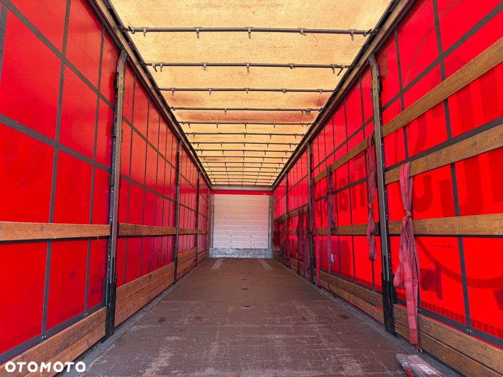 Schmitz Cargobull FIRANKA / OPONY JAK NOWE / Z PEŁNYM WYPOSAŻENIEM DO ZAŁADUNKU PASY, BELKI, MATY, NAROŻNIKI / KILKA SZTUK !! - 36