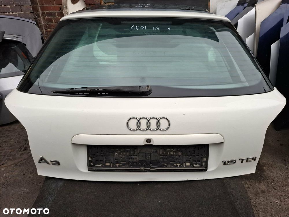 Audi A3 8L Klapa bagażnika biała - 1