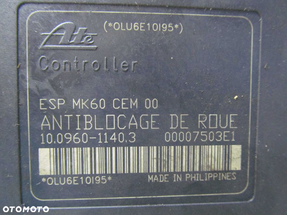 CITROEN C5 HDI 04-08 POMPA ABS 9657061080 - 6
