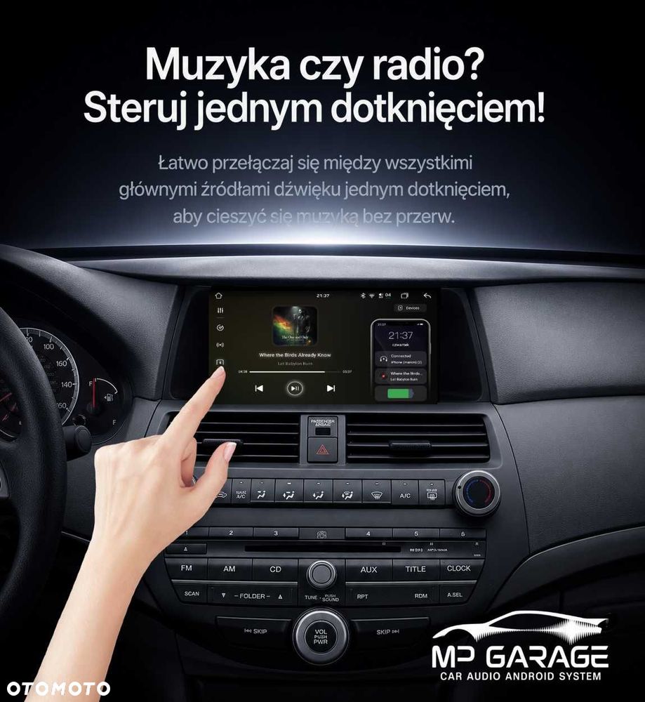 Honda Accord 8 USA Nawigacja Android CarPlay/AndroidAuto 4G Qled Montaż Gwarancja PL - 7