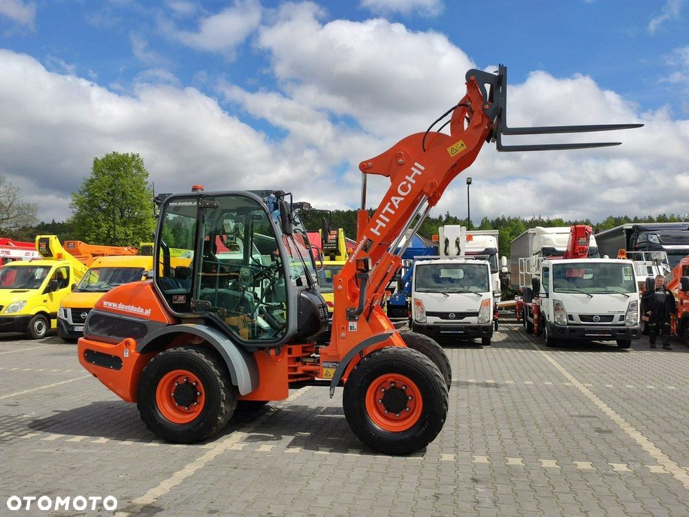 Hitachi ZW75 Wheel Loader Szybko-Złącze Widły Stan Bardzo Dobry - 4