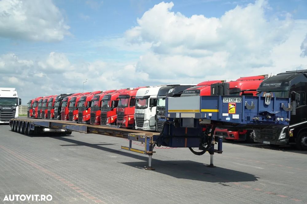 Faymonville BETON JOS / SPZ-6WAAU / EXTENSIBIL / TRANSPORTATOR / 30,3 M / MASĂ NETĂ: 88 T / AXE DE DIRECȚIE / SAF - 8