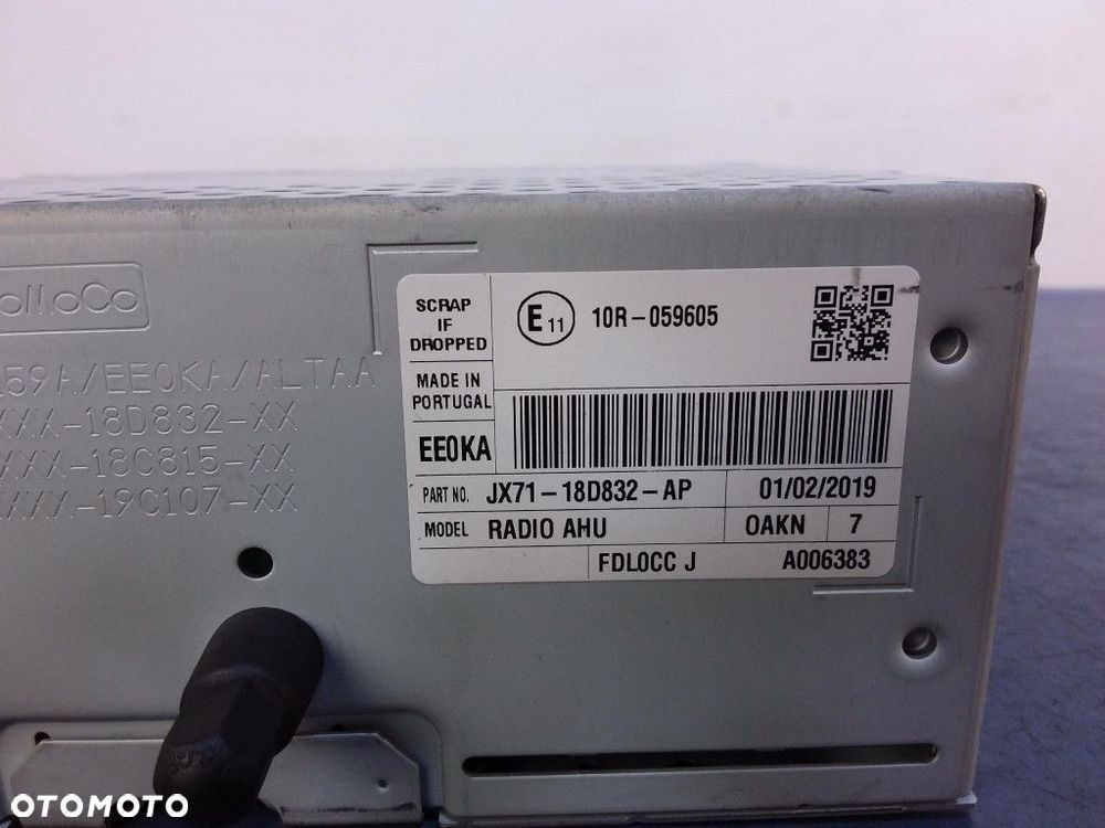 FORD FOCUS MK4 IV RADIO JX71-18D832-AP - 4