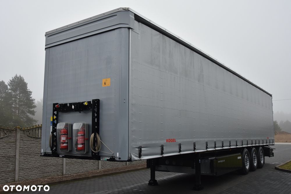 Kögel STANDARD 2023r. / NOWE OPONY! / OŚ PODNOSZONA / OSIE SAF / FIRANA / PALECIARA / JAK NOWA  !!! - 2