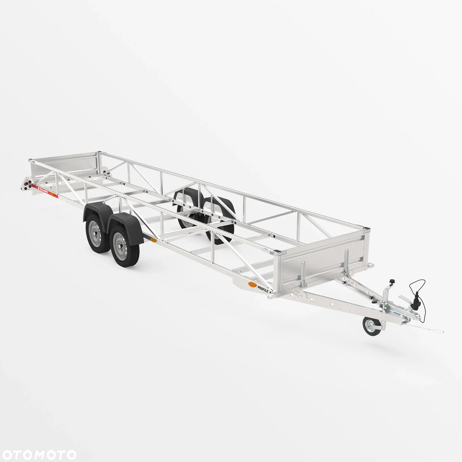 TEMARED PROFILE 6012 DŁUŻYCA 750kg 606x122 KRATOWNICA PRZYCZEPA NOWA! - 5