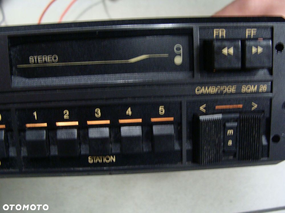 radio oryginał mercedes 124 1987r blaupunkt cambridge sqm 26 - 11