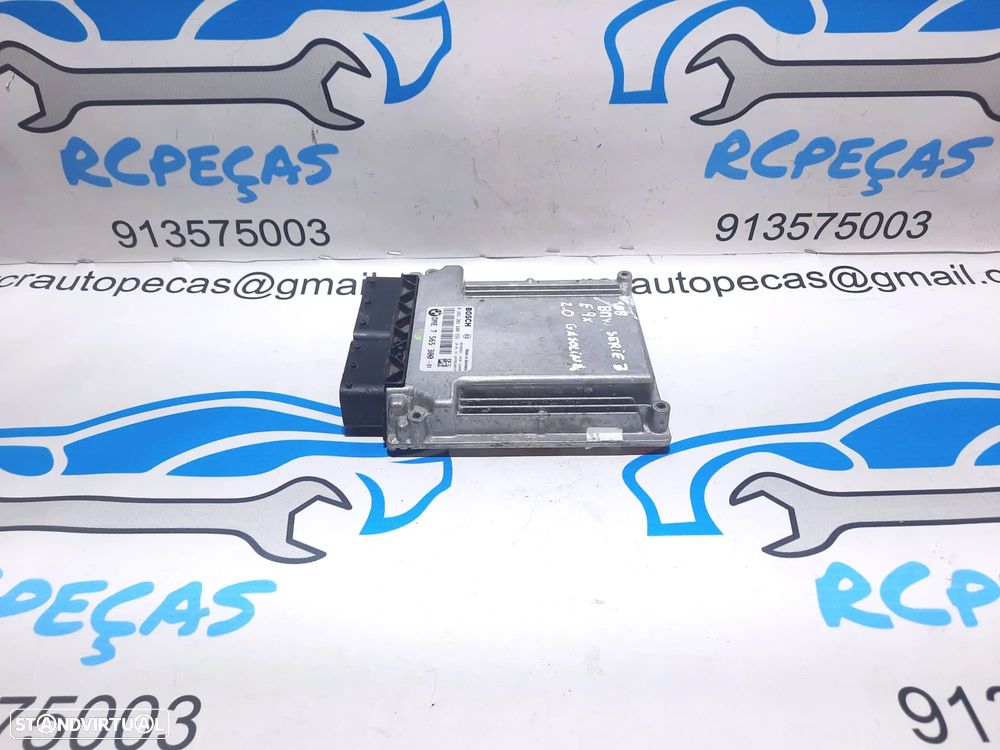 CENTRALINA ECU MOTOR BOSCH BMW SERIE 3 E90 E91 2.0i 150 CV 206S2  0261 201 160 DME 7 565 300 - 4