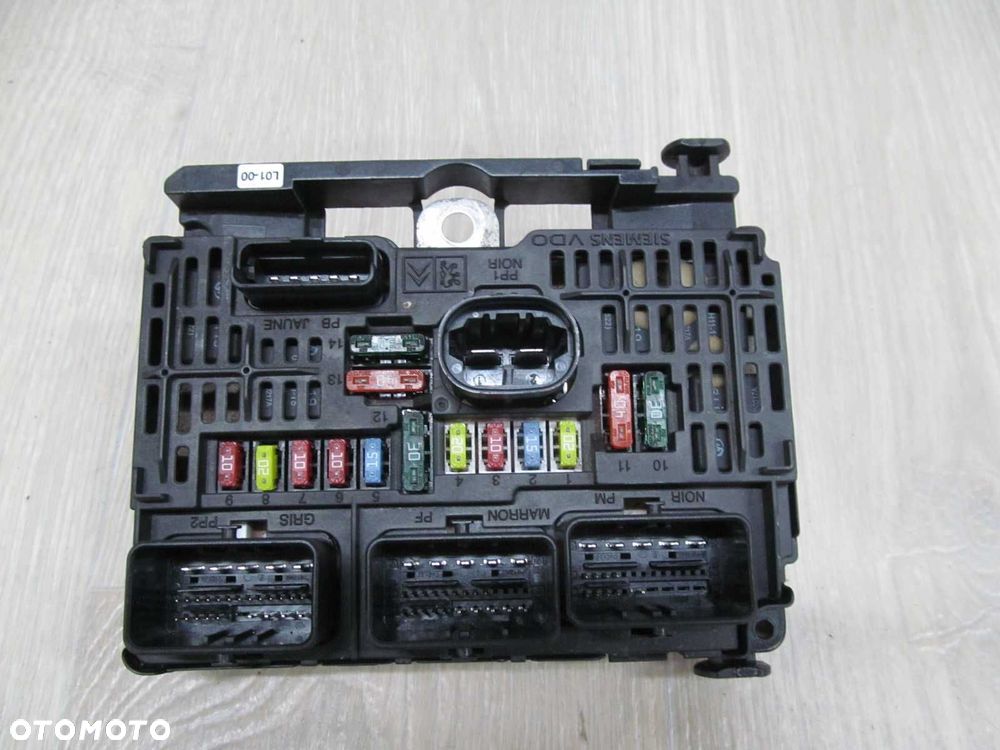 PEUGEOT CITROEN MODUL SKRZYNKA BSM L01 9656086080 - 1