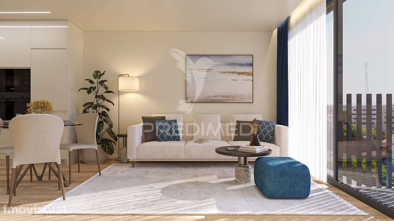 Conforto e Estilo em Vilar do Paraíso – T2 com Acabamentos de Quali... - Grande imagem: 4/13
