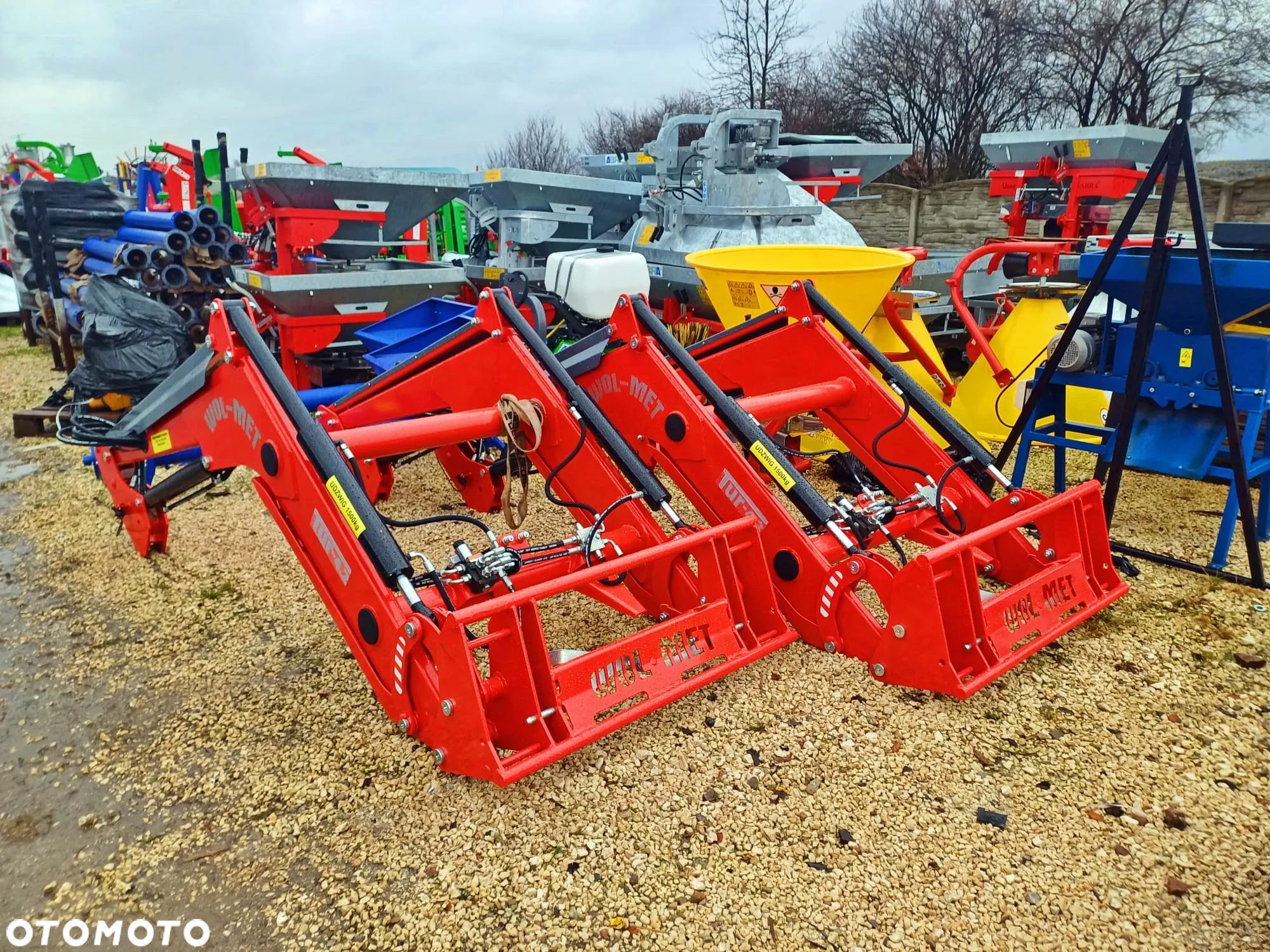DUŻY TUR 1500kg Ładowacz czołowy TUR John Deere Ursus Zetor MTZ Belarus WOL-MET METAL TECHNIK - 6