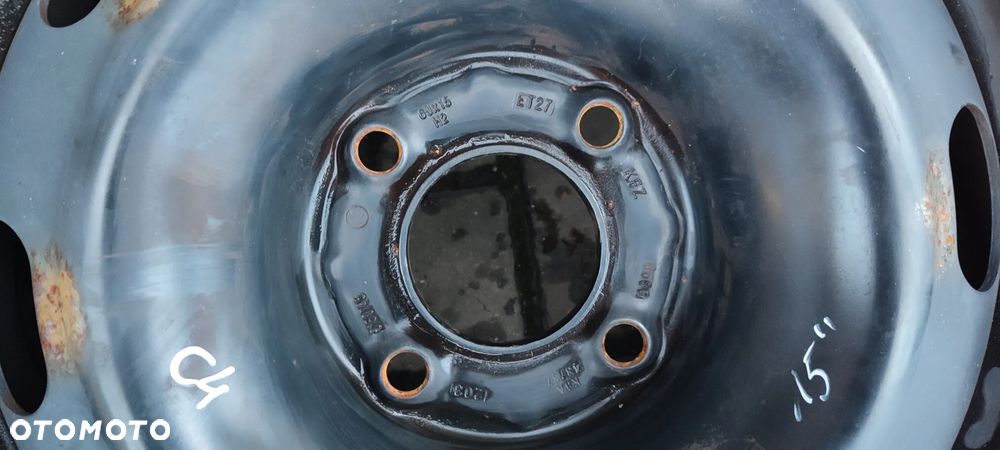 FELGI STALOWE 4x108 6Jx15 CALI ET27 CITROEN PEUGEOT KOMPLET 4 SZTUKI - 6