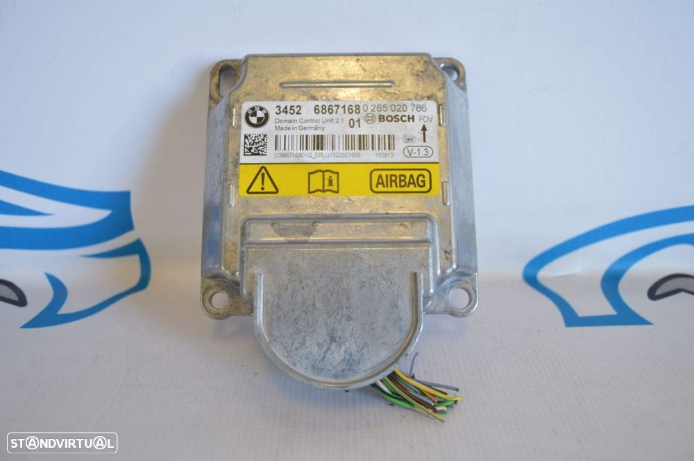 CENTRALINA ECU AIRBAG SRS 6867168 0265020786 BMW SERIE 3 F30 F31 F35 F36 F80 F20 - 2