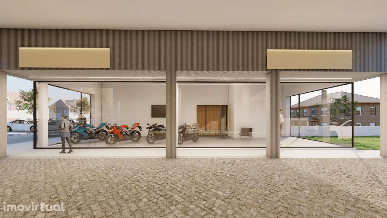 Loja espaçosa e nova com enorme garagem em Espinho - Grande imagem: 2/16