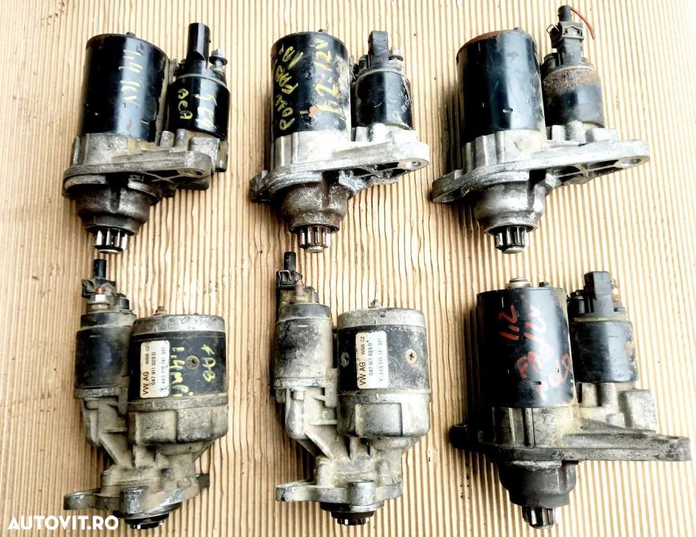 Vw Polo Seat Ibiza Skoda Fabia, electromotor 1,2 12v 1,4 mpi 1,4 16v - 1