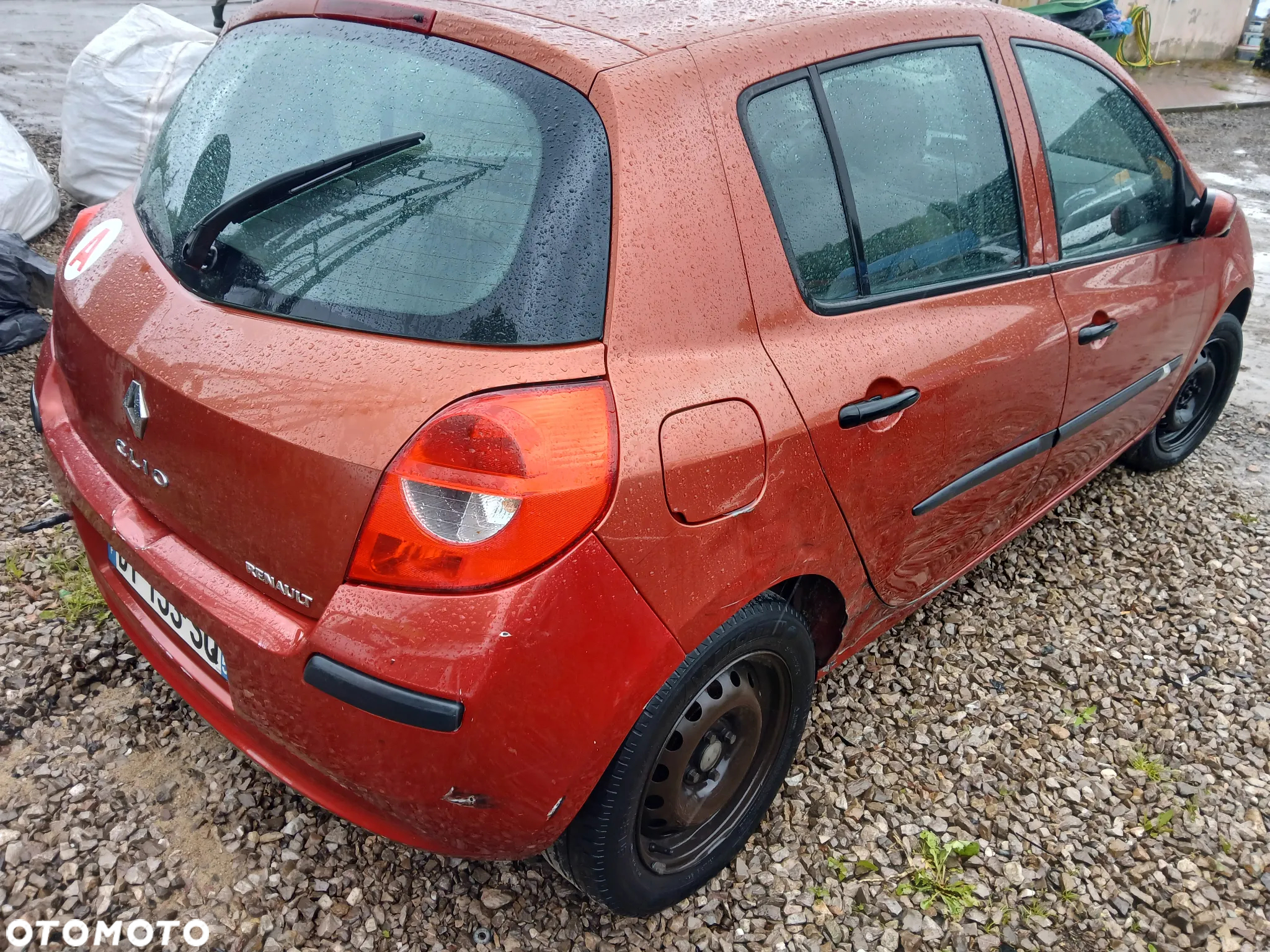 renault clio III TEB76 maska pokrywa silnika klapa bagażnika zderzak lampa reflektor pas przedni stop - 3