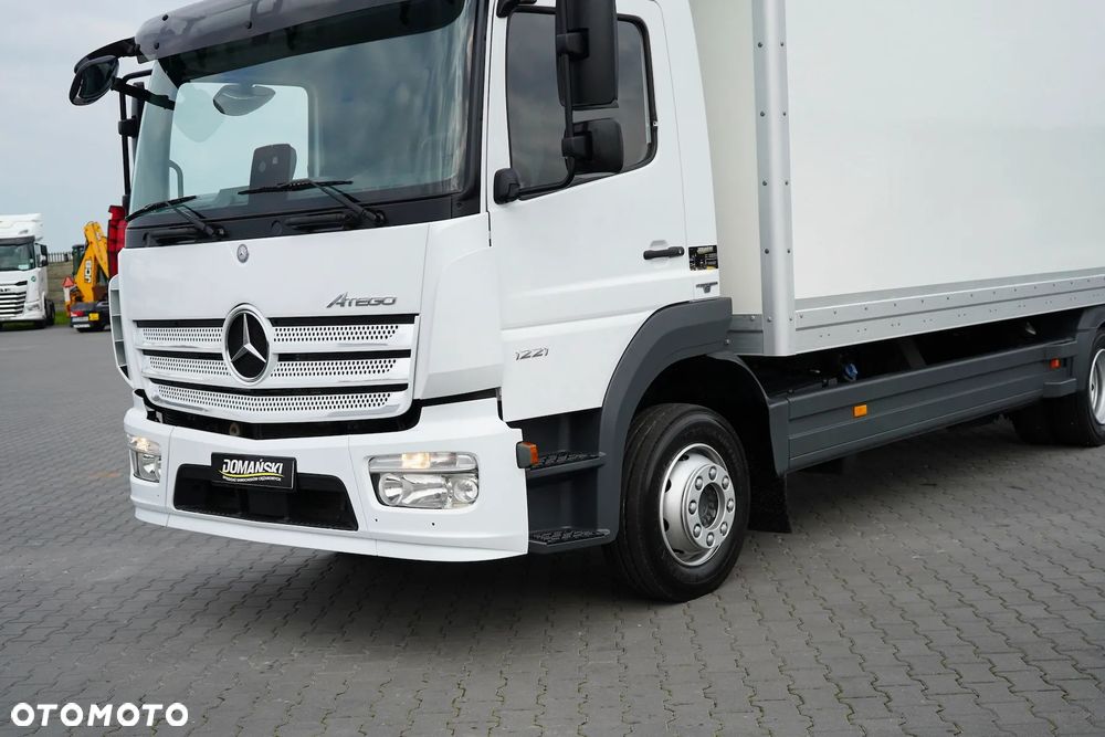Mercedes-Benz ATEGO / 1221 / ACC / EURO 6 / KONTENER + WINDA / 17 PALET - 20