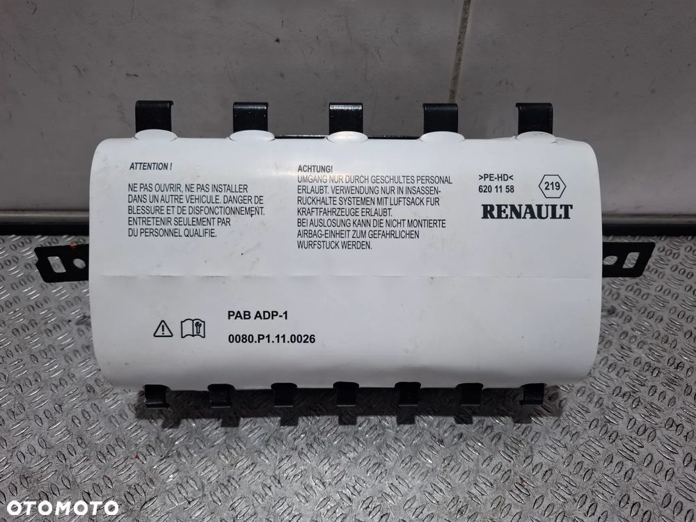 Poduszka airbag pasażera Renault Captur 2015 rok nr 985252780R - 1