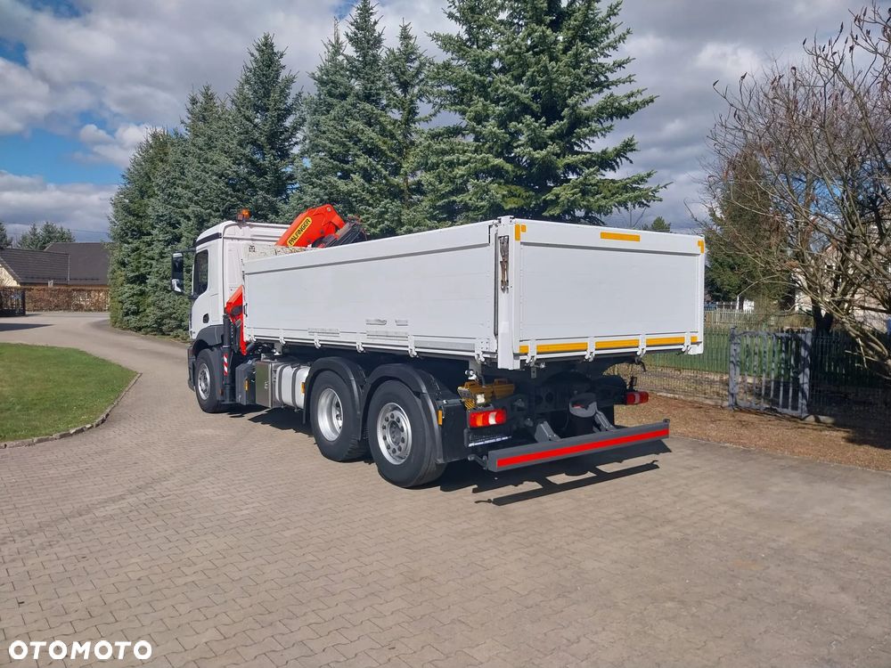 Mercedes-Benz 3-str. wywrotka z PALFINGER PK 19001 - 13