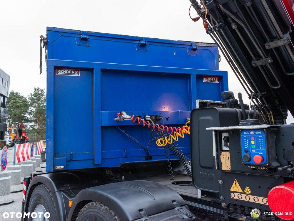 MAN TGS 26.400 6x4 HMF 3722 Fly Jib HDS Żuraw Crane Zestaw - 18