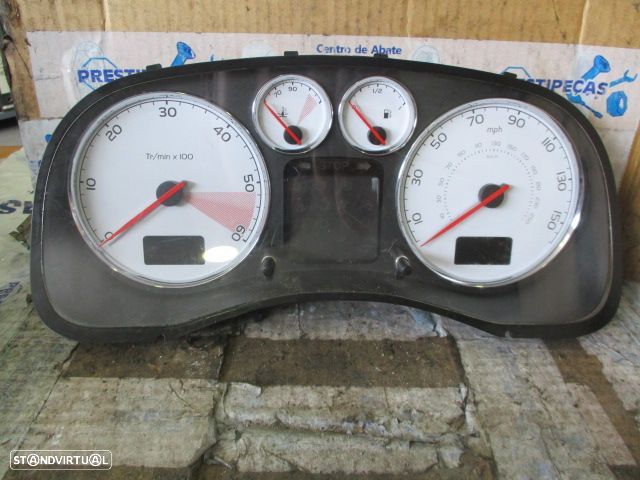 Quadrante 9663648680 PEUGEOT 307 2008 1.6HDI MPH    DIGITAL - 1