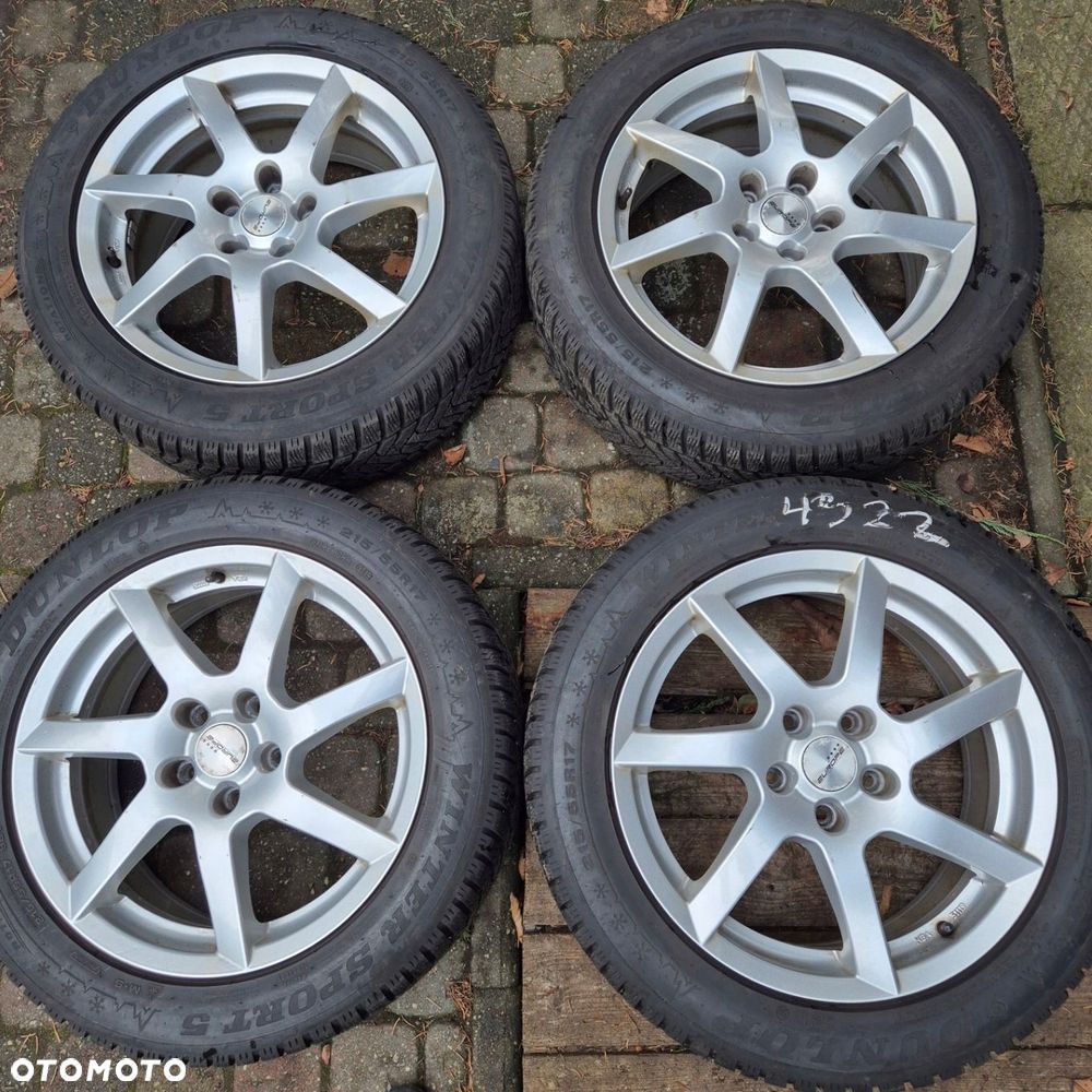 ZIMA KOŁA 17 SKODA SUPERB OCTAVIA W PASSAT TOURAN SHARAN T-ROC 215/55 R17