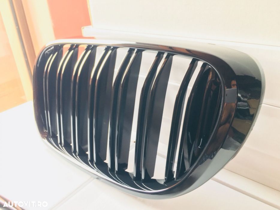 Grile Fata negru lucios pentru Bmw seria 5 G30 G31 ⭐️⭐️⭐️⭐️⭐️ - 2