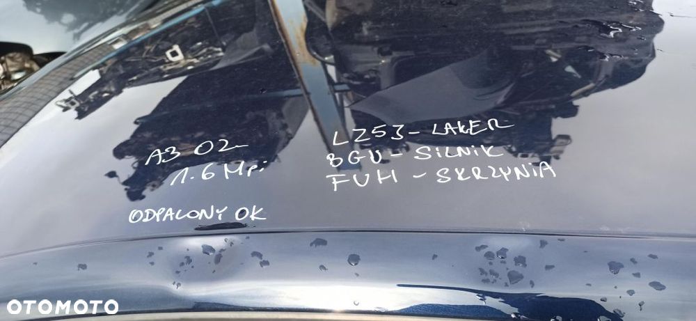 Audi a3 8P 02- z Silnikiem 1,6 BGU mpi 102 km i skrzynią manualną FUH (CZĘŚCI) - 3