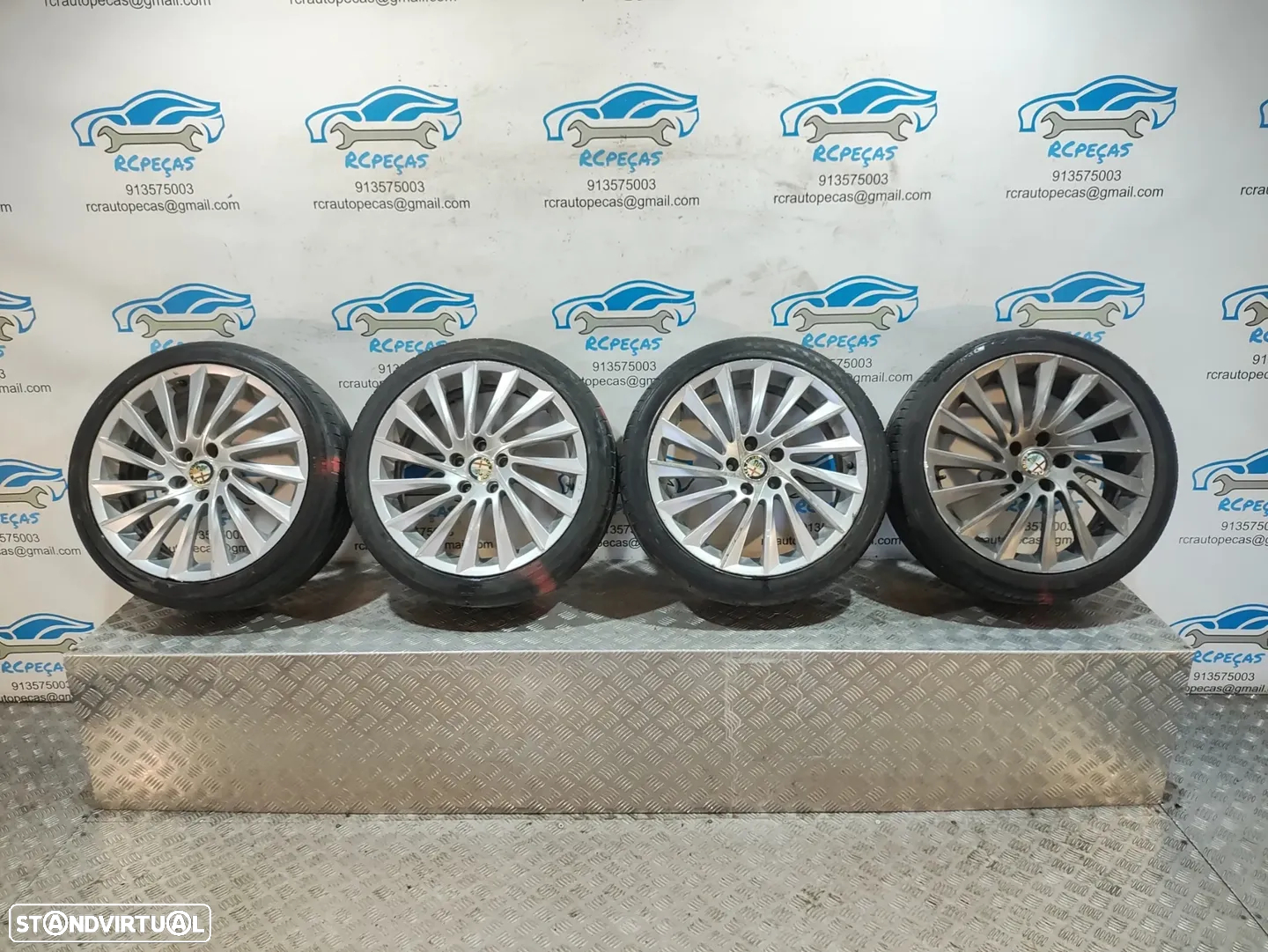 Jantes 18" Alfa Romeo - Giulietta - ORIGINAIS - 7,5J | ET41 | 5x110 - 18 Polegadas | 156093273 | Pneus | 25 40 18 | Jante - 15