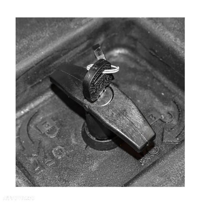 Lada pentru scule fara suport, din plastic negru 468x470x600 mm - 1